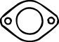 WALKER 81066 Gasket, exhaust pipe